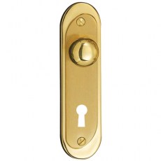 Tirador Armario con Bocallave R-25 Oro Grafilado