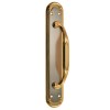 Manillones con placa - Manillón con Placa R-50 Oro y Platino satinado