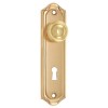 Tirador Armario con Bocallave R-51 Dorado Brillo y Mate