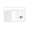 Bisagras Varias - Perfil Rincobasic40 697 mm Blanco Brillo