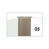 Bisagras Varias - Perfil Rincobasic40 697 mm Inox Champagne