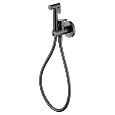 IMEX Grifo Empotrado Bidé MUNICH Black Gun Metal
