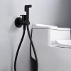 IMEX Grifo Empotrado Bidé MUNICH Negro Mate