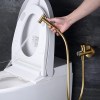 IMEX Grifo Empotrado Bidé MUNICH Oro Cepillado