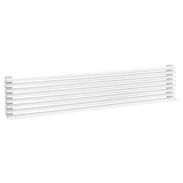 Rejilla Ventilación Módulo 60 cm 8 Varillas Blanco Brillo