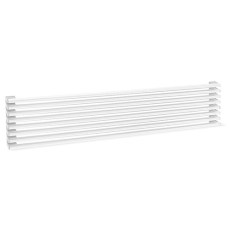 Rejilla Ventilación Módulo 90 cm 8 Varillas Blanco Brillo