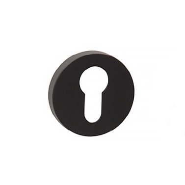 Bocallave Yale Redondo RF5B Negro Mate