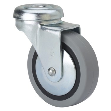 Ruedas - Rueda ALEX Goma Gris con Tornillo Serie B-PGI