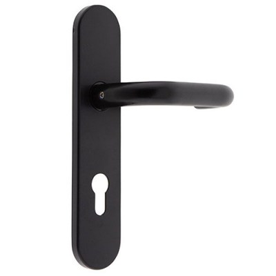 Manilla Sena Antipánico de Sobreponer con Bocallave 72 mm Negro