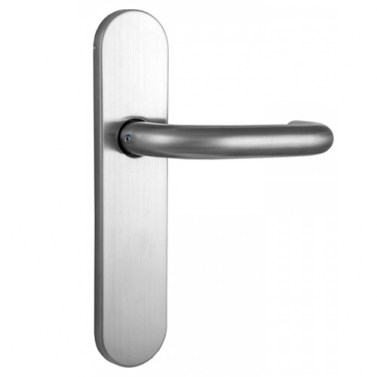 Manilla Sena Antipánico de Sobreponer Ciega 72 mm Inox