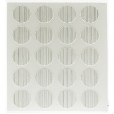 Herraje para mueble - Cartón 100 Tapones Diámetro 13 mm Pino Cervino