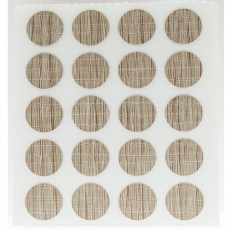 Herraje para mueble - Cartón 100 Tapones Diámetro 13 mm Cambrian