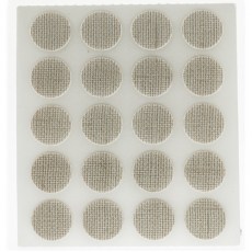 Herraje para mueble - Cartón 100 Tapones Diámetro 13 mm Lino 0 Claro