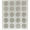 Herraje para mueble - Cartón 100 Tapones Diámetro 13 mm Lino 2 Medio