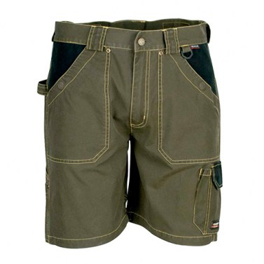 Pantalón Corto Saragossa Fango y Negro Talla 52