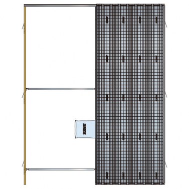 Estructura Yeso SCRIGNO GOLD BASE 1000x2020x105