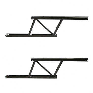 Juego Guías Elevable 360 mm Negro