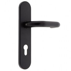 Manilla Sena Antipánico de Embutir con Bocallave 72 mm Negro