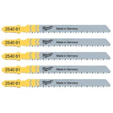 Consumibles para herramientas - Hojas Segueta Corte Limpio sin Astillas MILWAUKEE 5 unidades