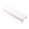 Perfil Superior Gola 3 Metros Puertas 16 mm Blanco Brillo