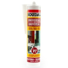 Adhesivos y selladores - Silicona Universal Acética 280ml SOUDAL