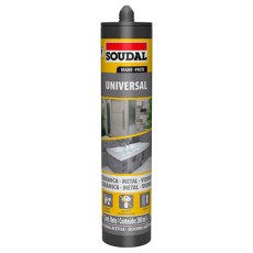 Silicona Universal Acética Negro 280ml