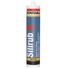 Adhesivos y selladores - Silicona Neutra Silirub N Blanca 300ml