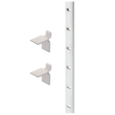 Soportes para baldas - Soporte para Estantes 11x5mm Aluminio