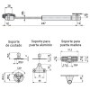 Pistón Gas Arkora 247 mm 6 Kg