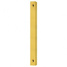 Suplemento Frente Cerraduras TESA 280mm Dorado