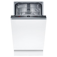 Lavavajillas - BOSCH Lavavajillas SPV2HKX42E 45 cm Integrable Panel Mandos Negro