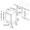 Lavavajillas - SIEMENS Lavavajillas SR93EX28ME 45CM Integrable Panel Mandos Negro