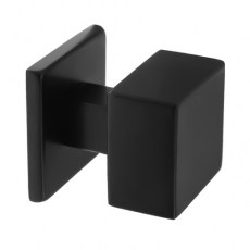 Pomos puerta entrada - Pomo Puerta Entrada Cuadrado SV170 70x70 mm Negro
