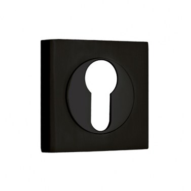 Bocallaves - Bocallave Yale Cuadrado SVB15NE Negro Mate