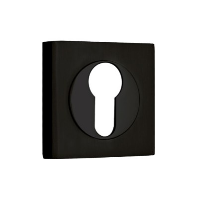 Bocallaves - Bocallave Yale Cuadrado SVB15NE Negro Mate