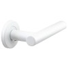 Juego Manivelas con Roseta SVR368 Inox Blanco Mate