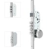 Cerradura Seguridad T2B 3 Puntos Cerradero 40 mm Plata