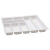 Cubertero Murano Módulo 90 cm Blanco