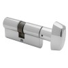 Cilindro Seguridad T60 con Botón 35x45 Níquel