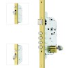 Cerradura Seguridad TAB Automática 3 Puntos E50 Cerradero 45mm Dorado