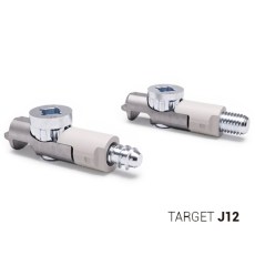 Herraje para mueble - Empalme Target J12 Zincado