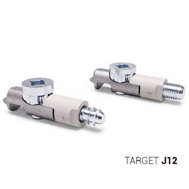 Herraje para mueble - Empalme Target J12 Zincado