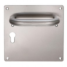 Manillón con Placa TC170 Inox Bocallave 47 mm Mano Derecha
