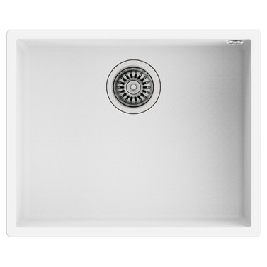 Fregaderos - TEKA Fregadero Tegranite+ Square TG Blanco Ártico