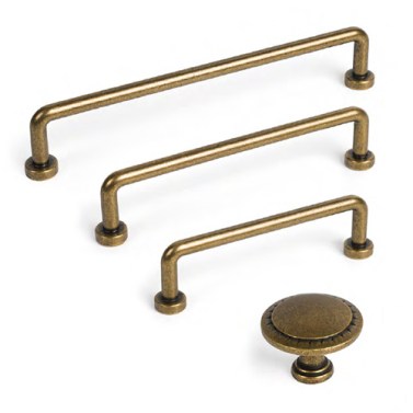 Asas y anillas mueble - Tirador Serie 882 Envejecido