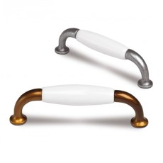 Tiradores mueble - Tirador Porcelana Blanca 970