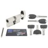 Cilindro Seguridad TK100 con Botón 35x35 Níquel