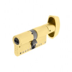 Cilindro Seguridad TK100 con Botón 40x30 Latón