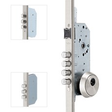 Cerradura Seguridad TLB 3 Puntos E50 Cerradero 40mm Inox