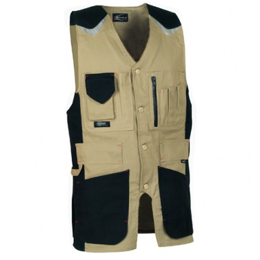 Chaleco Largo Tool Beige Talla 56
